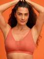 Rose Soutien-gorge sans armature - Fred 1