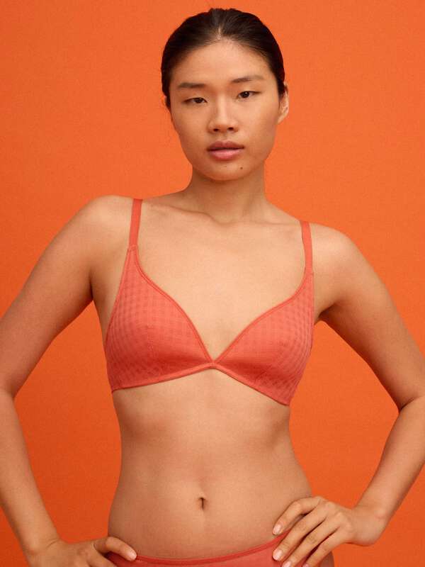 Rose Soutien-gorge sans armature - Fred 1