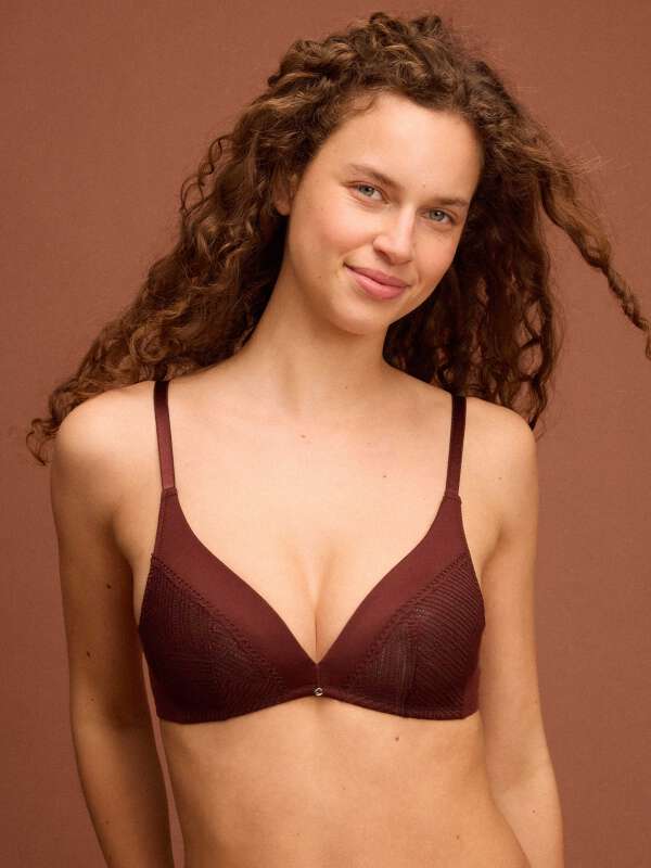 Marron Soutien-gorge sans armature - Gloria 1