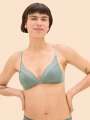 Bleu Soutien-gorge sans armature - Gloria 1
