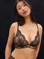 Noir Soutien-gorge sans armature - Judith 1