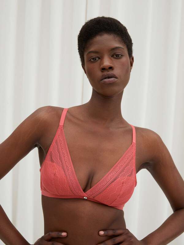 Orange Soutien-gorge sans armature - Kristen 1