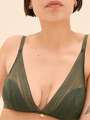 Vert Soutien-gorge sans armature - Kristen 1