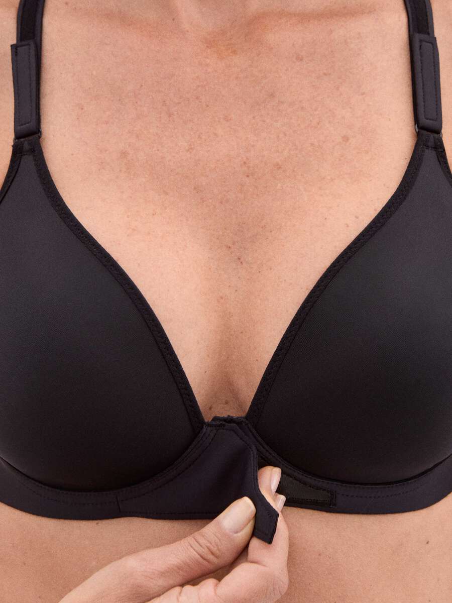 Femme Brassière Soutien-Gorge Grande Taille,sans Armature Dos Nu Bandeau Sexy Dentelle Brodé Col