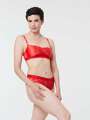 Rouge Soutien-gorge sans armature - Loulou 4