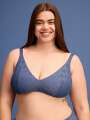 Bleu Soutien-gorge sans armature - Marnie 6
