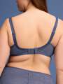Bleu Soutien-gorge sans armature - Marnie 8