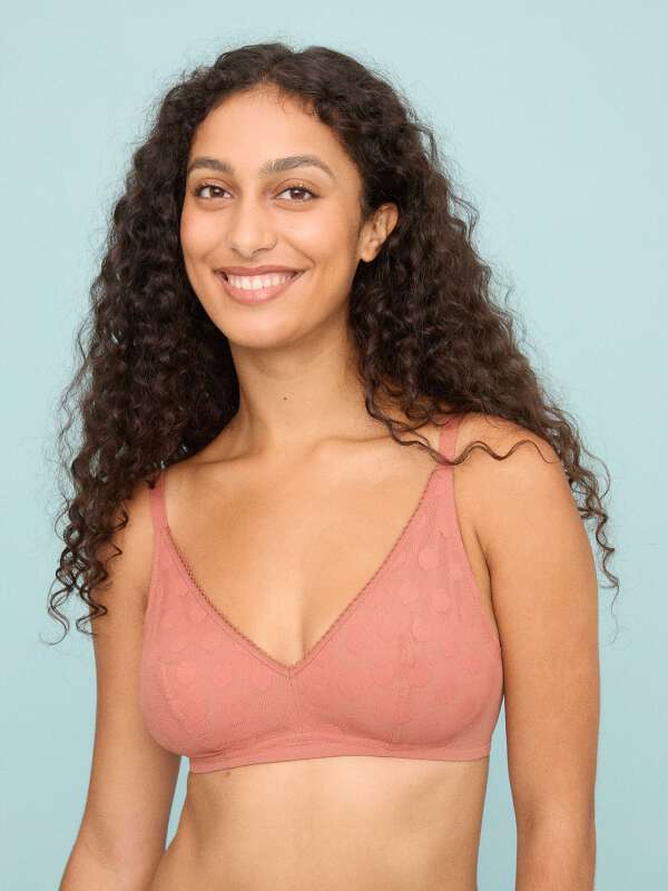 Rose Soutien-gorge sans armature - Marnie 1