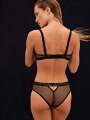Noir Soutien-gorge sans armature - Martine 2