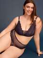 Bleu Soutien-gorge sans armature - Mary 4