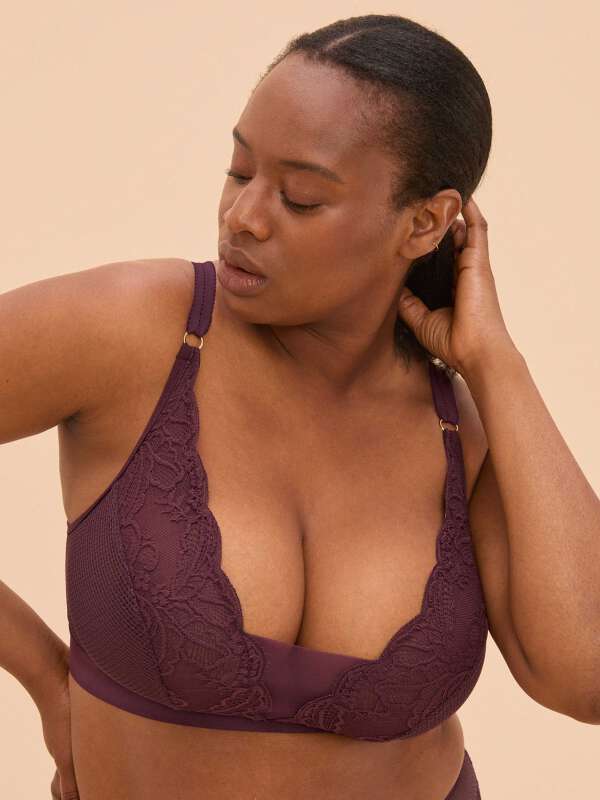 Violet Soutien-gorge sans armature - Mary 1