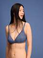 Bleu Soutien-gorge sans armature - Milo 1
