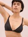 Noir Soutien-gorge sans armature - Milo 1