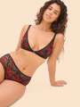 Noir Soutien-gorge sans armature - Monica 4