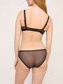 Noir Soutien-gorge sans armature - Monica 2