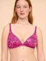 Rose Soutien-gorge sans armature - Sarah 1