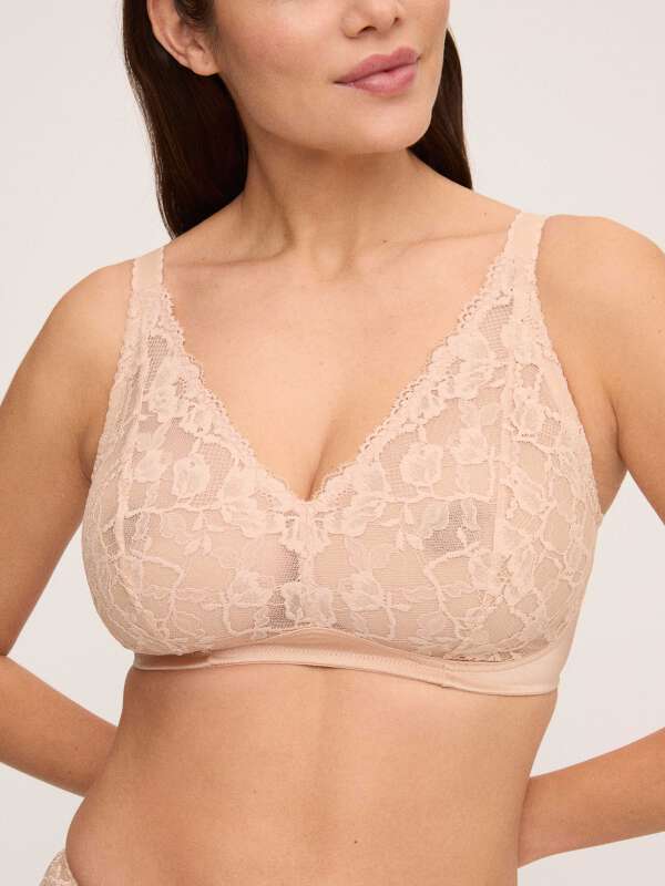 Beige Soutien-gorge sans armature - Sarah 1