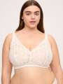 Ivoire Soutien-gorge sans armature - Sarah 1