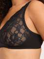 Noir Soutien-gorge sans armature - Sarah 2