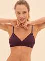Violet Soutien-gorge sans armature - Softy lace  1