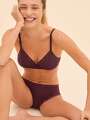 Violet Soutien-gorge sans armature - Softy lace  3