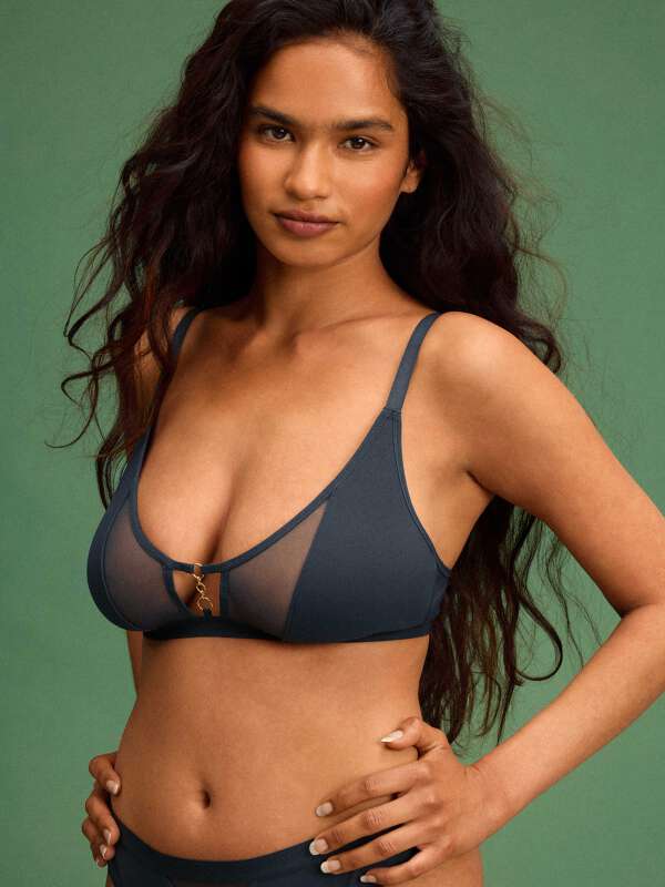 Vert Soutien-gorge sans armature - Yumi 1