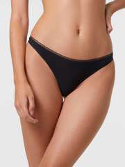 String Darjeeling Taille M – Modèle Simone – Couleur Noir – Ref 07570S8 – Neuf Avec étiquettes