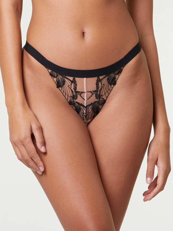 Beige String - Donna 1