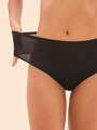 Noir String taille haute - Softstretch 2