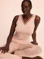 Beige T-shirt thermique sans manches - Flocon 5