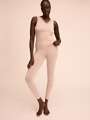 Beige T-shirt thermique sans manches - Flocon 7