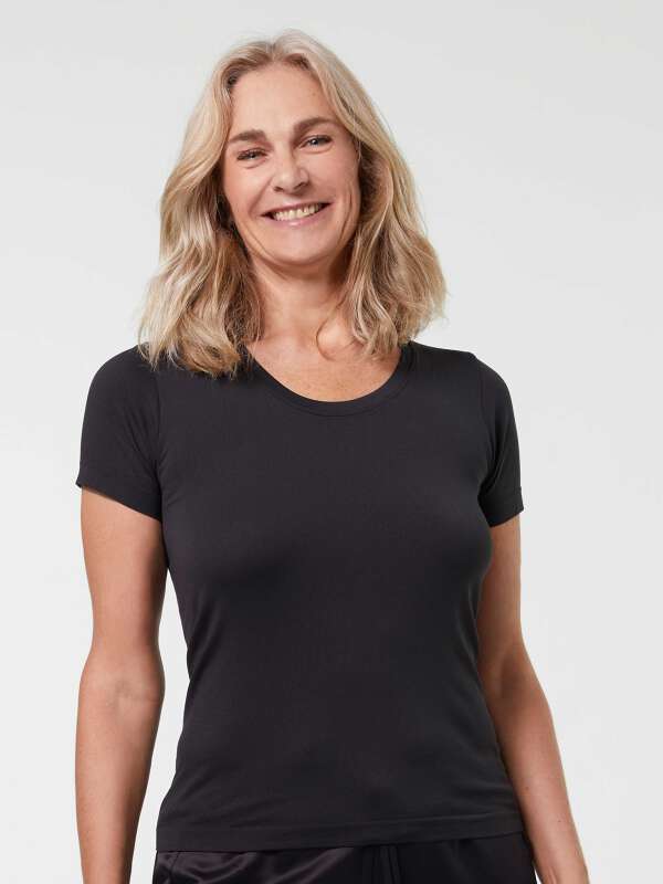 Noir Tee-shirt - Fraiche 1