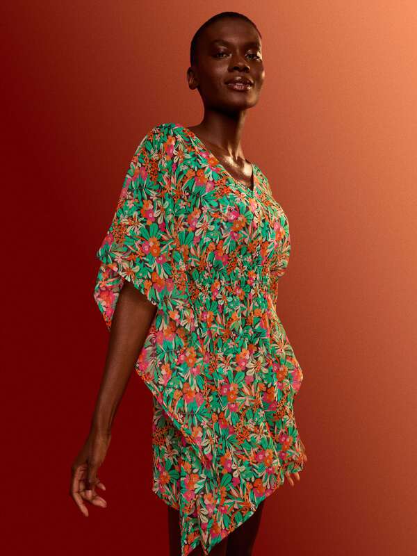 Imprimé  Tunique de plage - Yucca 1